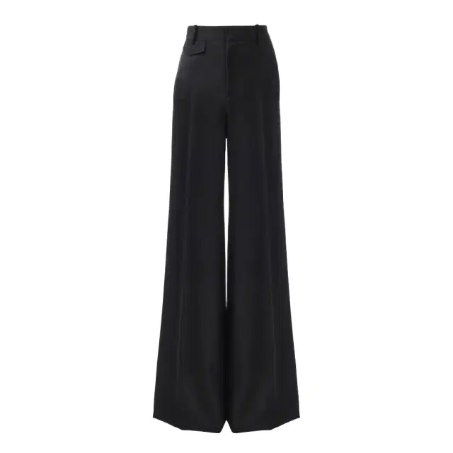 Chloé High-rise flared pants in wool grain de poudre