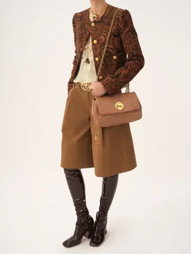 Chloé Chloé Heritage shoulder bag in grained leather | Thumbnail 8