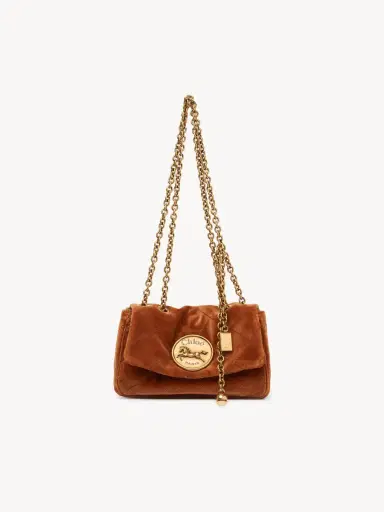 Chloé Small Chloé Heritage shoulder bag in velvet | Thumbnail 2