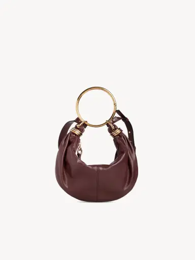 Chloé Small Bracelet Hobo bag in grained leather | Thumbnail 4