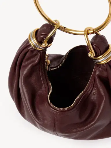 Chloé Small Bracelet Hobo bag in grained leather | Thumbnail 5