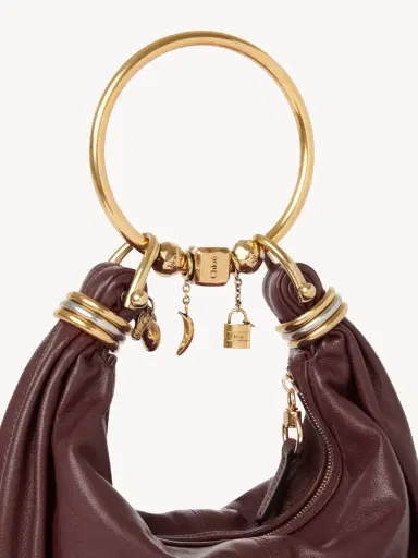 Chloé Small Bracelet Hobo bag in grained leather | Thumbnail 6