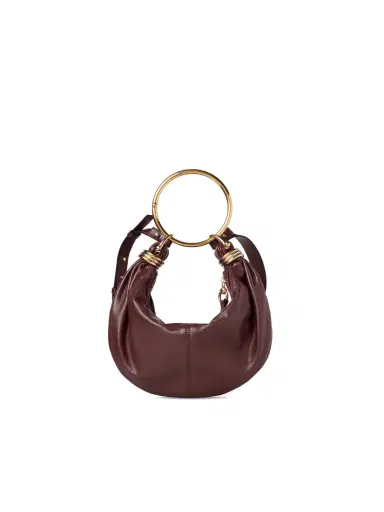 Chloé Small Bracelet Hobo bag in grained leather | Thumbnail 1