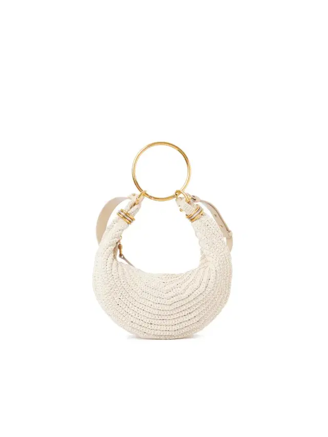 Small Bracelet Hobo bag in crochet