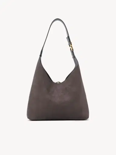 Chloé Small Marcie hobo bag in suede leather | Thumbnail 5