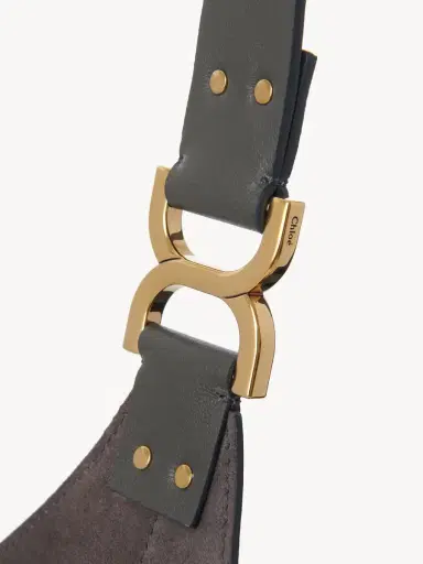 Chloé Small Marcie hobo bag in suede leather | Thumbnail 7