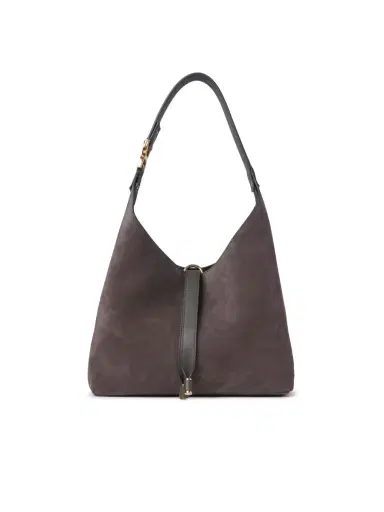 Chloé Small Marcie hobo bag in suede leather | Thumbnail 1