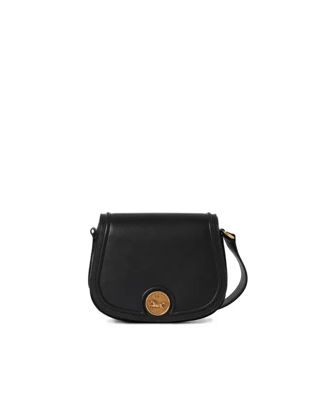 Chloé Horse Medal saddle bag in grained leather