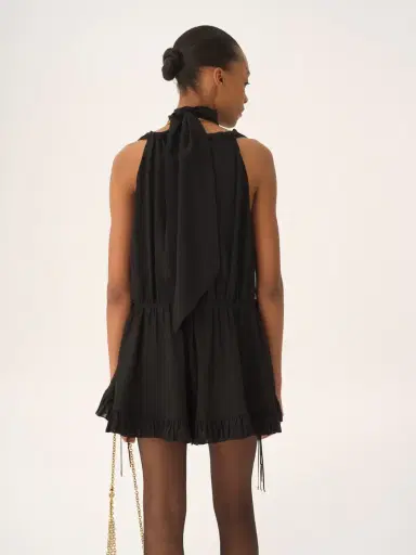 Chloé V-neck jumpsuit in silk georgette | Thumbnail 5 Chloé V-neck jumpsuit in silk georgette | Thumbnail 5