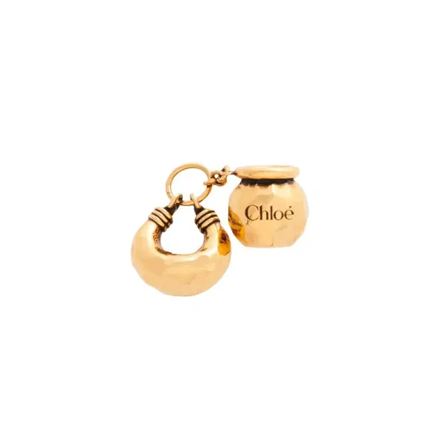 Chloé Sphere Mini Bracelet Dice charm for Bracelet bag in brass