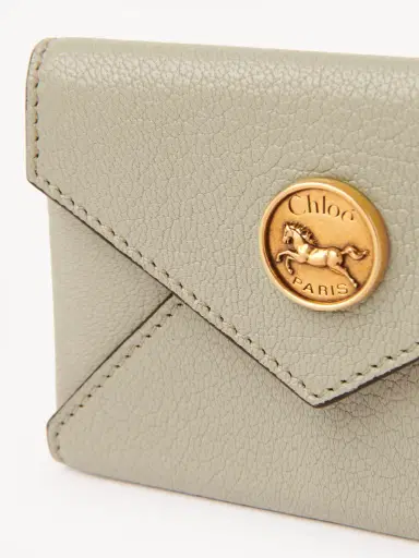 Chloé Envelope card holder in grained leather | Thumbnail 6