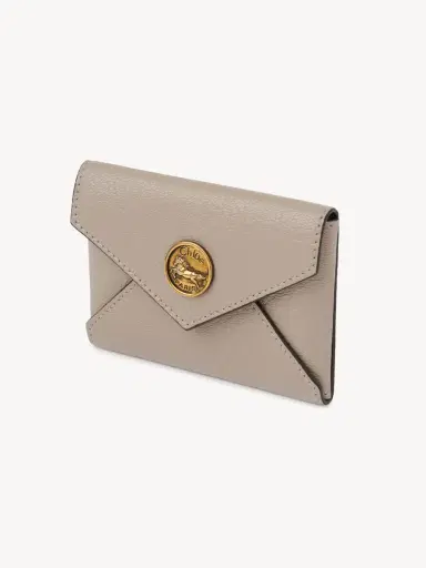 Chloé Envelope card holder in grained leather | Thumbnail 3