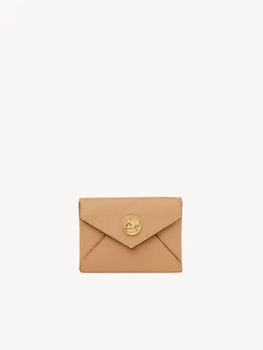 Chloé Envelope card holder in grained leather | Thumbnail 2
