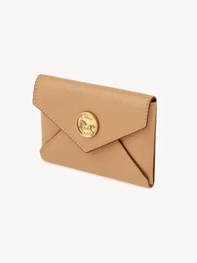 Chloé Envelope card holder in grained leather | Thumbnail 3