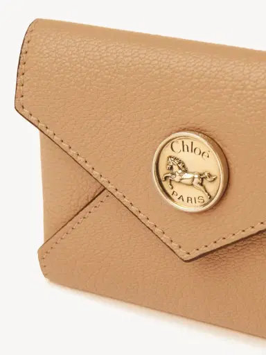 Chloé Envelope card holder in grained leather | Thumbnail 6