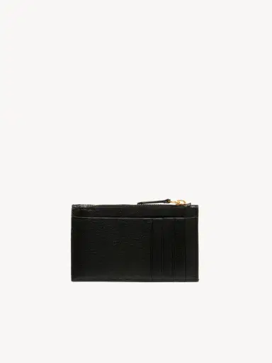 Chloé Small Envelope purse with card slots in grained leather | Thumbnail 4