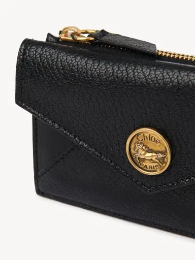 Chloé Small Envelope purse with card slots in grained leather | Thumbnail 6