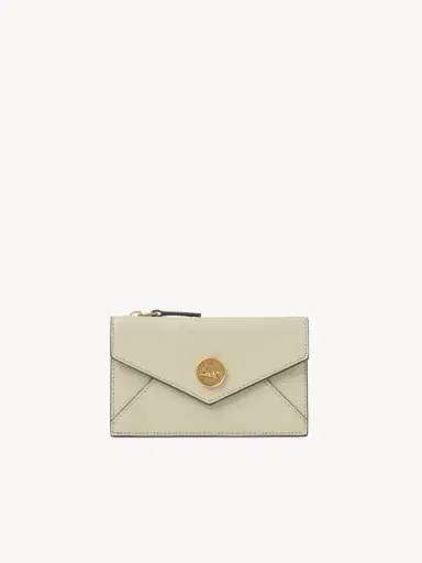 Chloé Small Envelope purse with card slots in grained leather | Thumbnail 2
