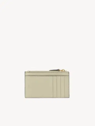 Chloé Small Envelope purse with card slots in grained leather | Thumbnail 4