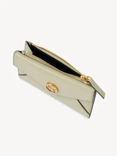 Chloé Small Envelope purse with card slots in grained leather | Thumbnail 5