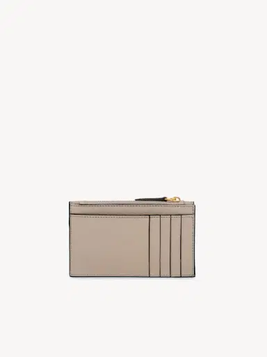 Chloé Small Envelope purse with card slots in grained leather | Thumbnail 4