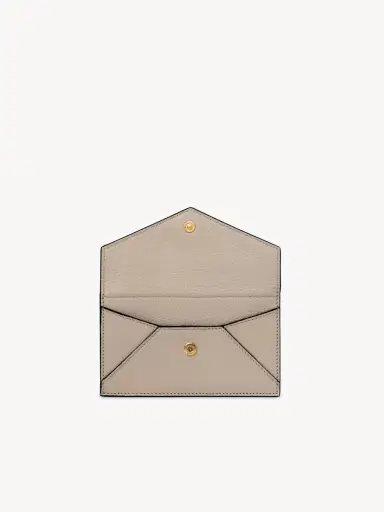 Chloé Small Envelope purse with card slots in grained leather | Thumbnail 5