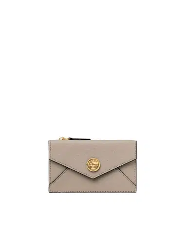 Chloé Small Envelope purse with card slots in grained leather | Thumbnail 1