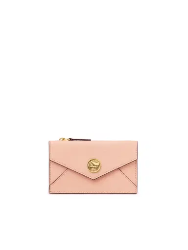 Chloé Small Envelope purse with card slots in grained leather | Thumbnail 1