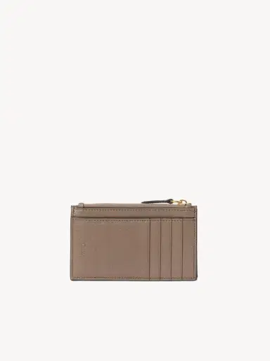 Chloé Small Envelope purse with card slots in grained leather | Thumbnail 4