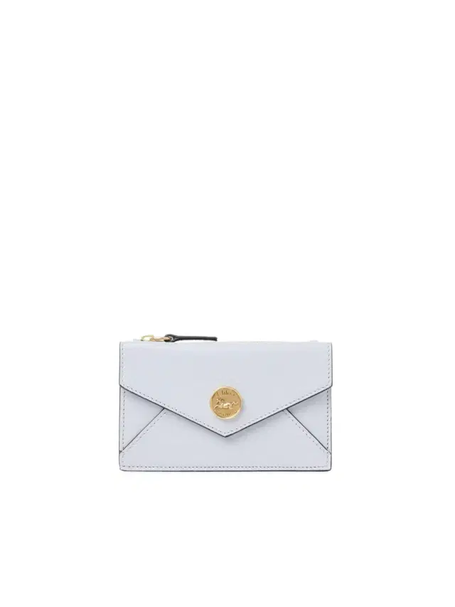 Chloé Small Envelope purse with card slots in grained leather