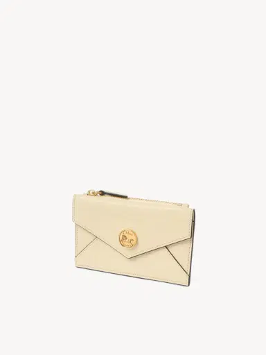 Chloé Small Envelope purse with card slots in grained leather | Thumbnail 3