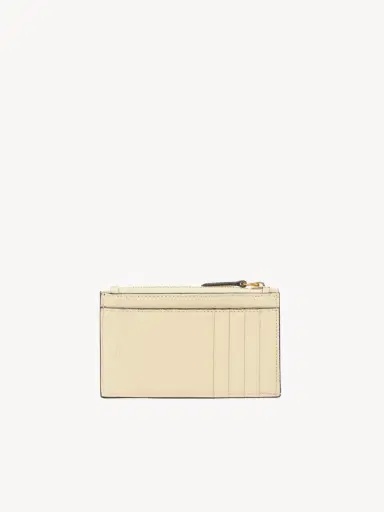 Chloé Small Envelope purse with card slots in grained leather | Thumbnail 4