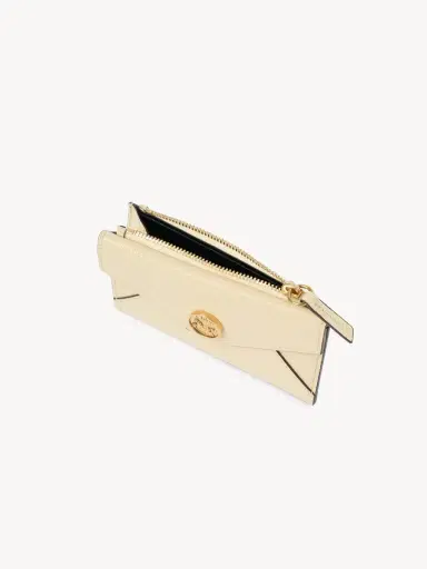 Chloé Small Envelope purse with card slots in grained leather | Thumbnail 5