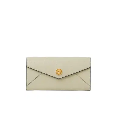 Chloé Envelope long wallet with flap in grained leather | Thumbnail 1