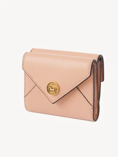 Chloé Small Envelope tri-fold in grained leather | Thumbnail 3