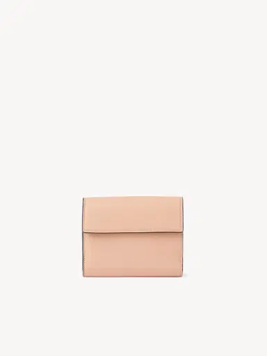 Chloé Small Envelope tri-fold in grained leather | Thumbnail 4