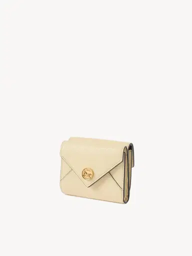 Chloé Small Envelope tri-fold in grained leather | Thumbnail 3