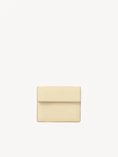 Chloé Small Envelope tri-fold in grained leather | Thumbnail 4