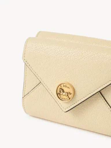 Chloé Small Envelope tri-fold in grained leather | Thumbnail 6