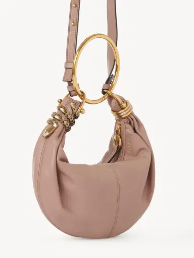 Chloé Small Snake Bracelet Hobo bag in grained leather | Thumbnail 5