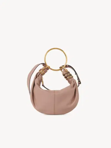 Chloé Small Snake Bracelet Hobo bag in grained leather | Thumbnail 6
