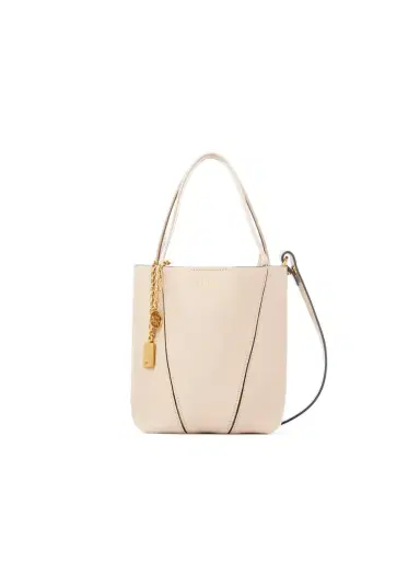Chloé Small Chloé Spin tote bag in grained leather | Thumbnail 6 Chloé Small Chloé Spin tote bag in grained leather | Thumbnail 6