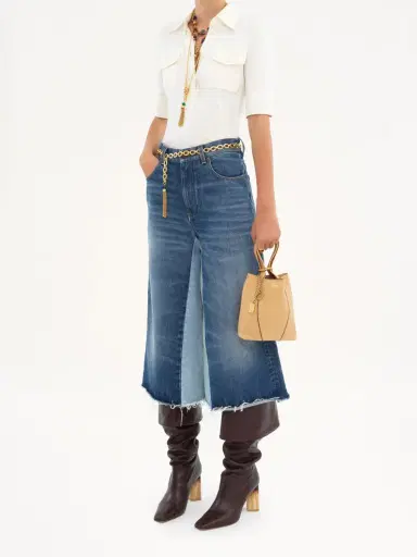 Chloé Small Chloé Spin tote bag in grained leather | Thumbnail 8 Chloé Small Chloé Spin tote bag in grained leather | Thumbnail 8