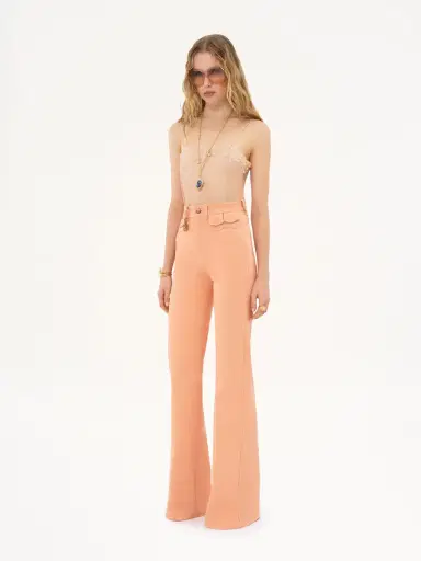 Chloé Fitted tank top in embroidered lace | Thumbnail 3