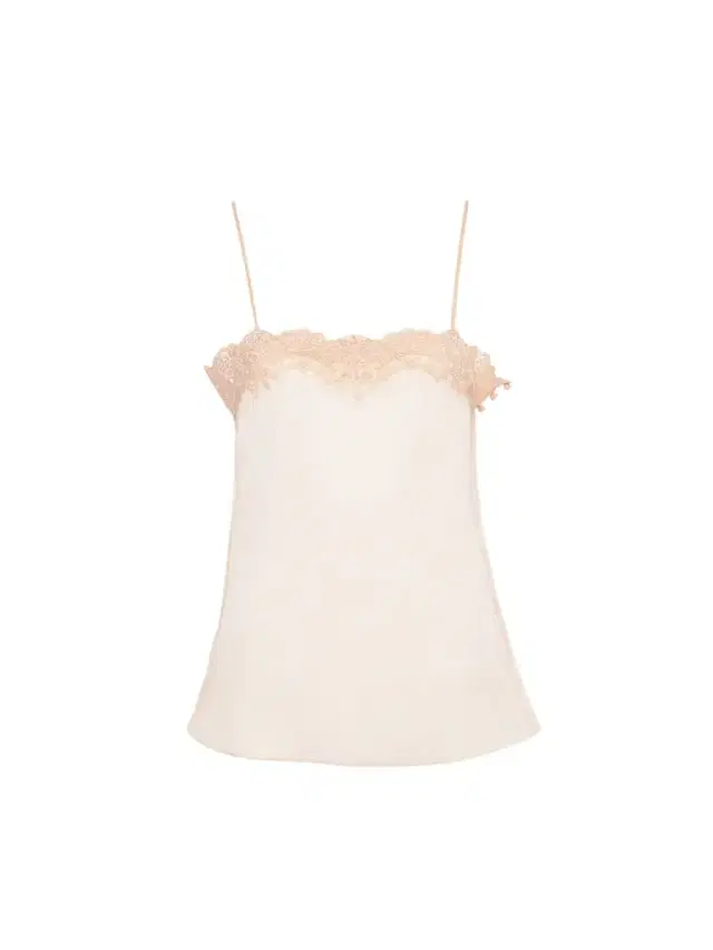 Chloé Fitted tank top in embroidered lace