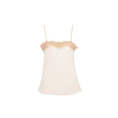 Chloé Fitted tank top in embroidered lace | Thumbnail 1
