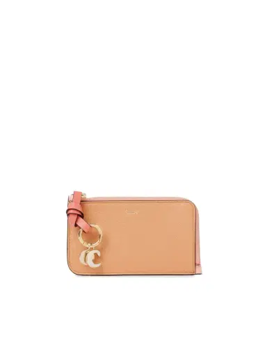 Chloé Alphabet wallet in grained leather | Thumbnail 1
