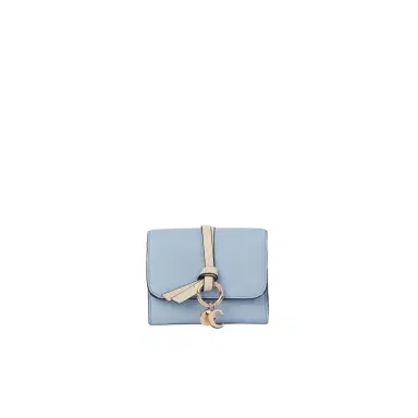 Chloé Small Alphabet tri-fold in grained leather | Thumbnail 1