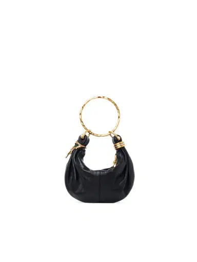 Chloé Mini Bracelet Hobo bag in grained leather | Thumbnail 2