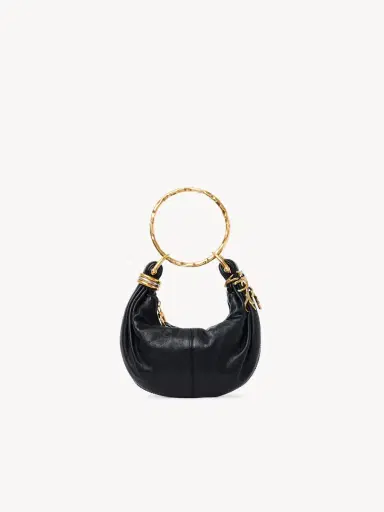 Chloé Mini Bracelet Hobo bag in grained leather | Thumbnail 5